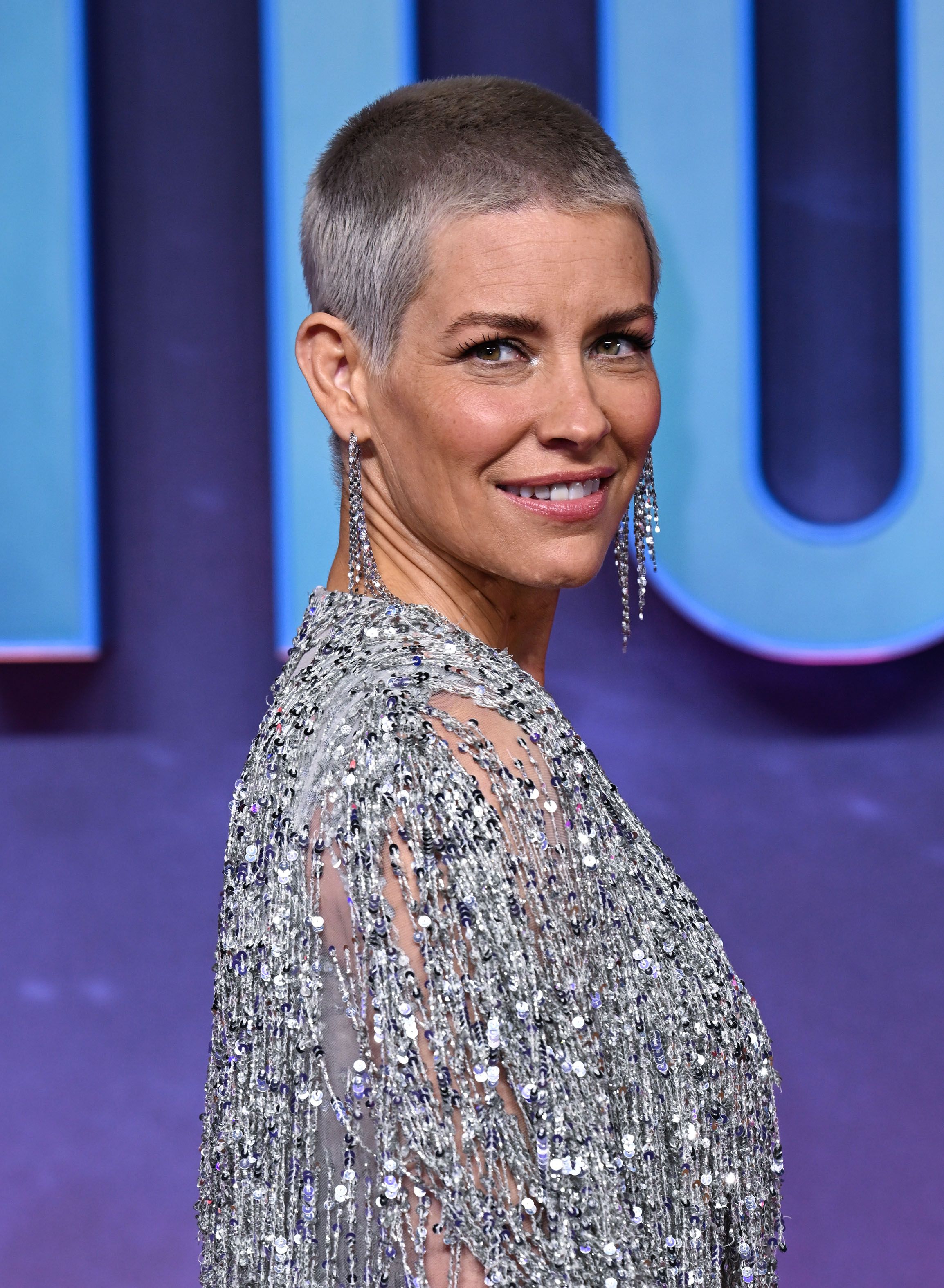 Headshot Of Evangeline Lilly In The UK Gala Screening of 