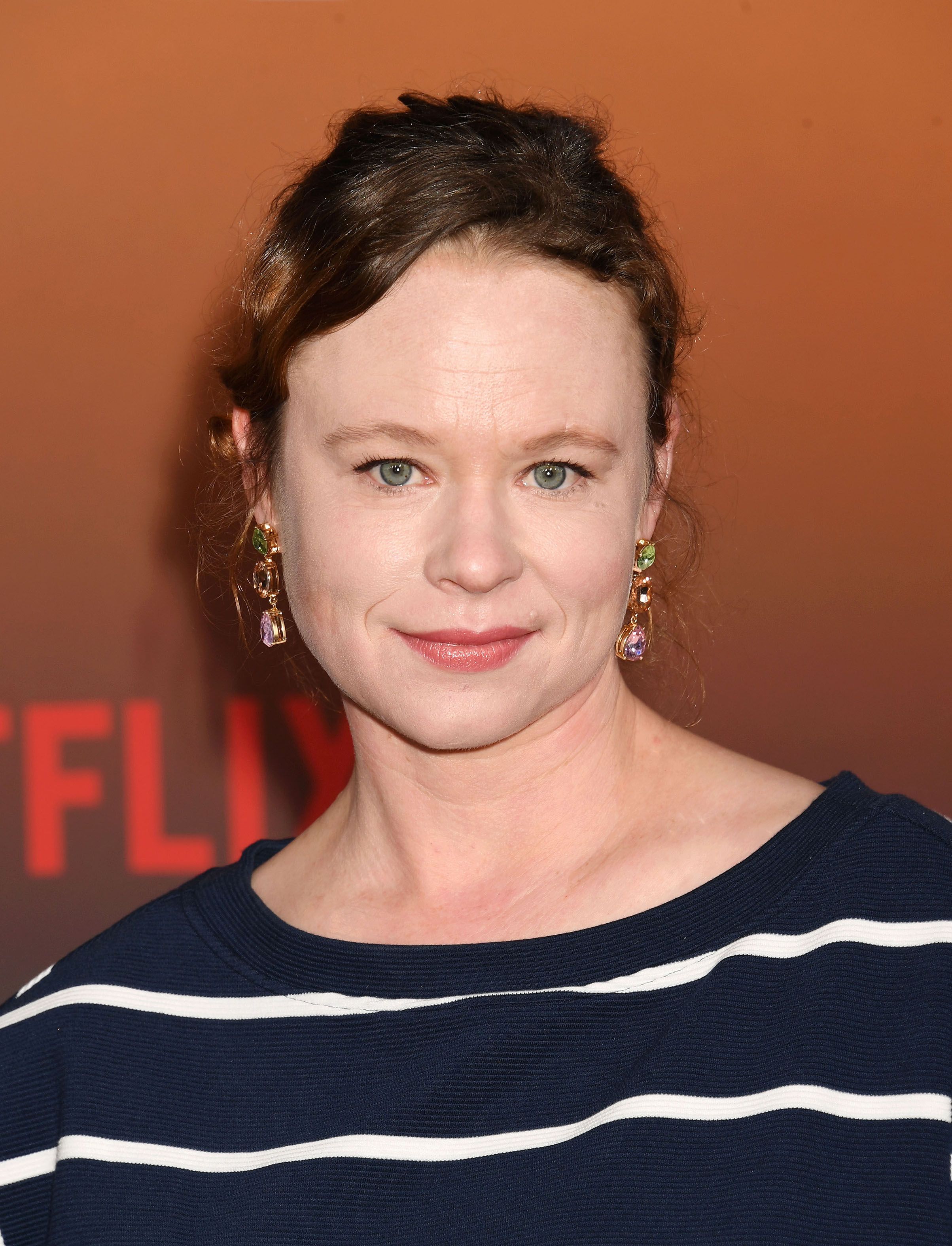 Headshot Of Thora Birch In The Los Angeles premiere of Netflix's 'Outer Banks’ 