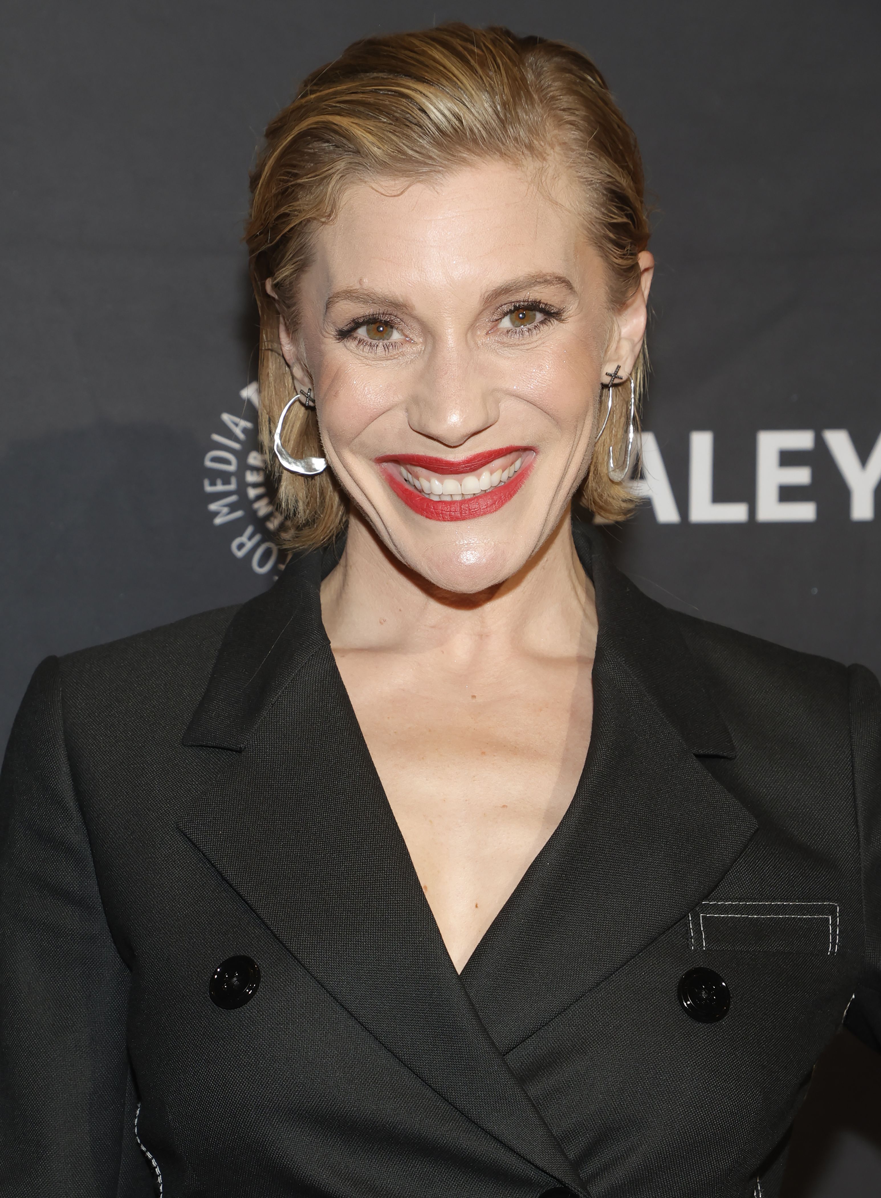 Headshot Of Katee Sackhoff In The Los Angeles Premiere Of Lionsgate's 'John Wick: Chapter 4'