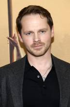 Headshot Of Sam Strike In The Amazon MGM Studios Los Angeles premiere of 'The Boys In The Boat'