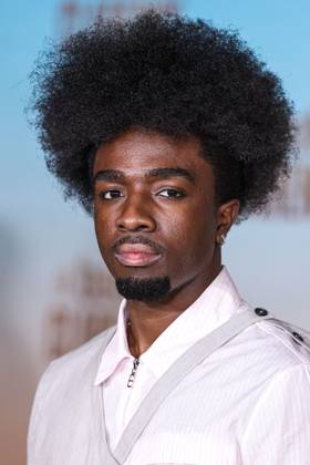 Kopfbild von Caleb McLaughlin bei der Los-Angeles-Premiere von „The Book of Clarence“