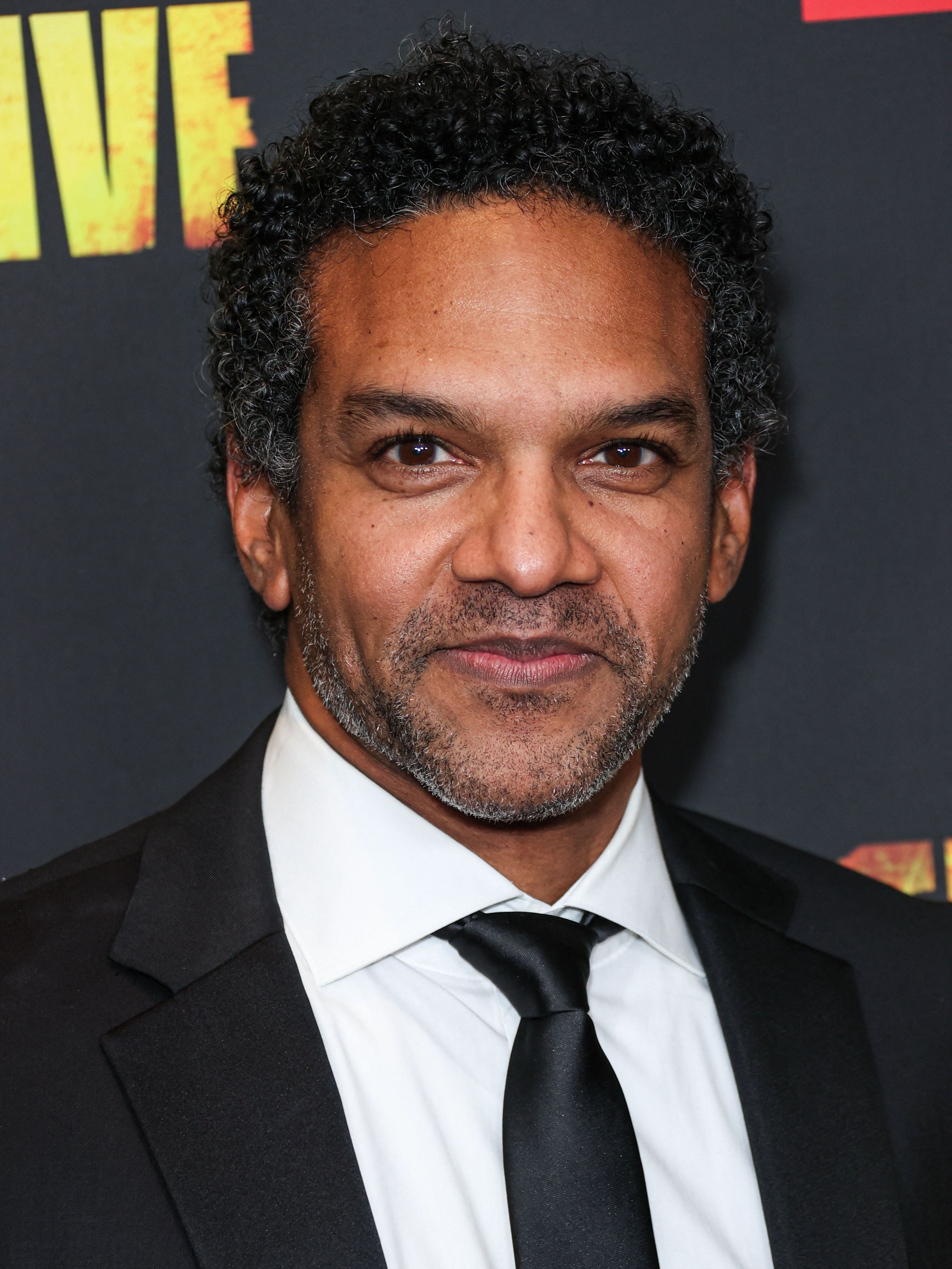 Headshot of Khary Payton In The Celebrities arrive at the Los Angeles Premiere Of AMC+'s 'The Walking Dead