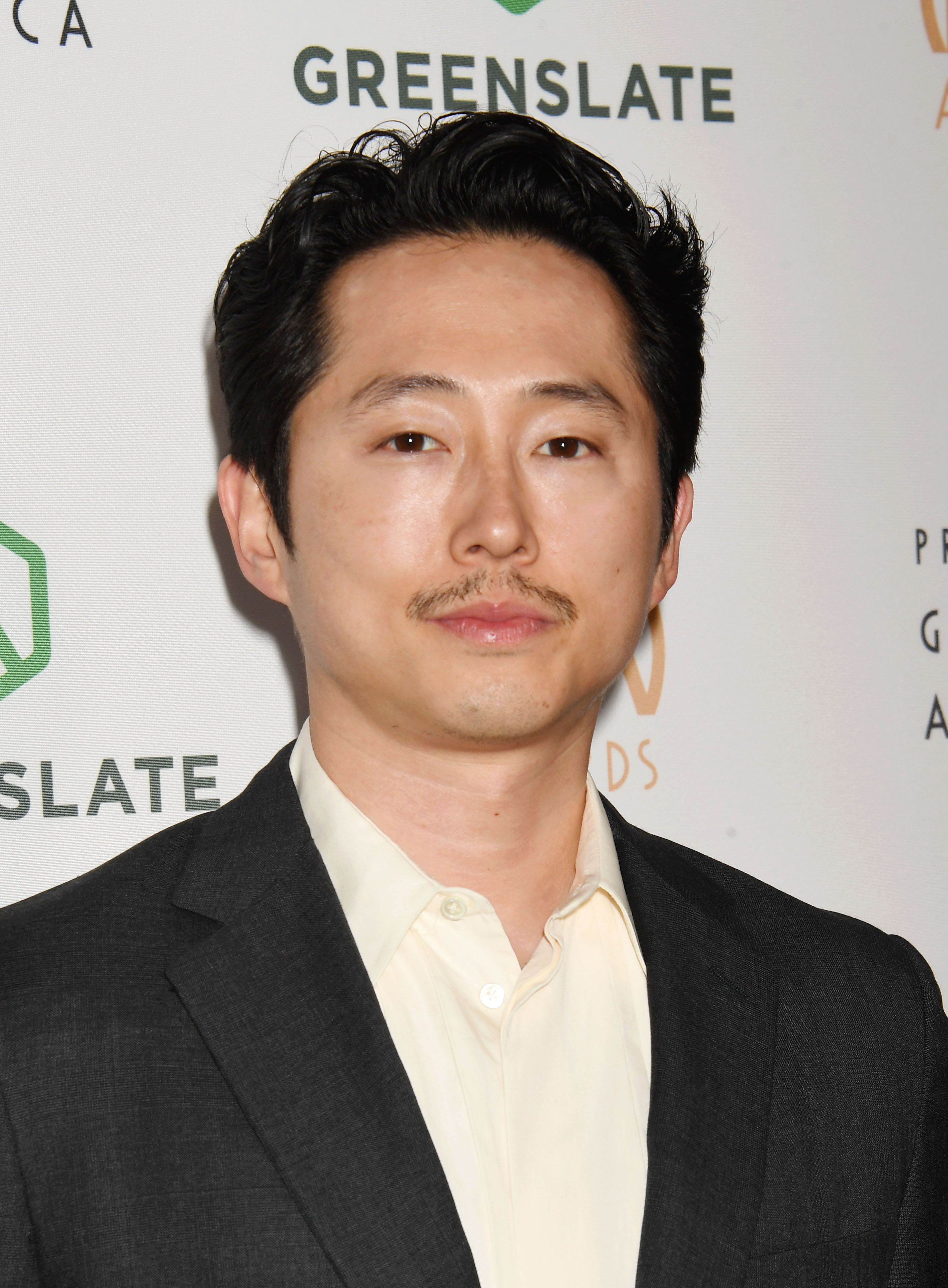Headshot Of Steven Yeun IN The 35th Annual Producers Guild Awards