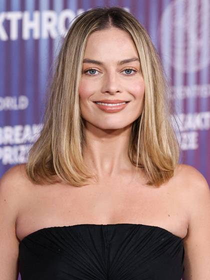 Kopfbild von Margot Robbie bei der 10. jährlichen Breakthrough-Preisverleihung