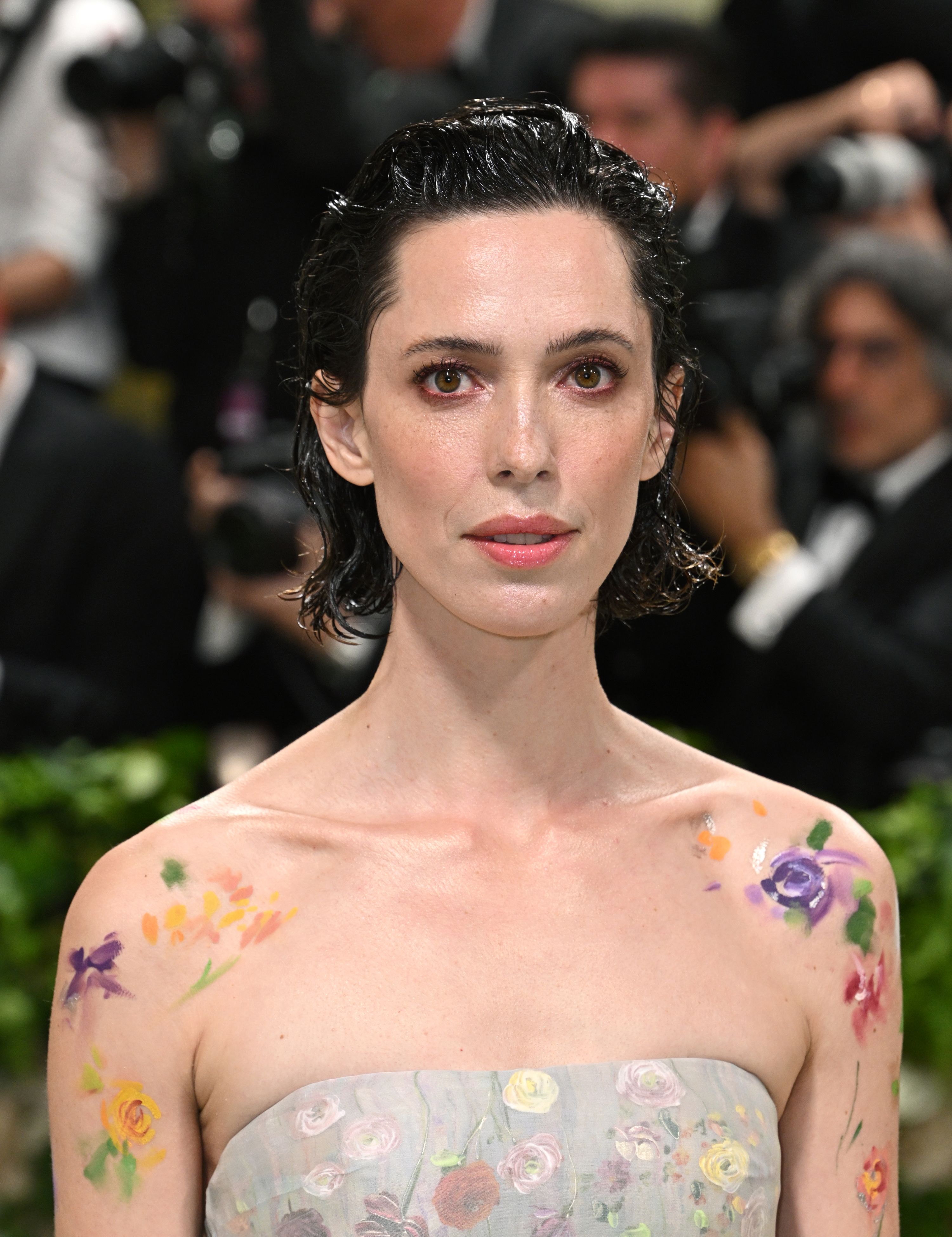 Headshot Of Rebecca Hall In The 2024 Met Gala