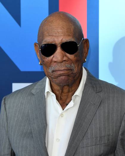 Headshot Of Morgan Freeman In The 63rd International Television Festival - 'The Gray House'