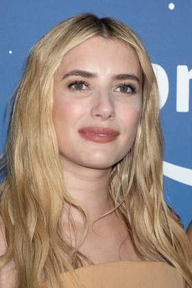 Emma Roberts em evento de 'Space Cadet'