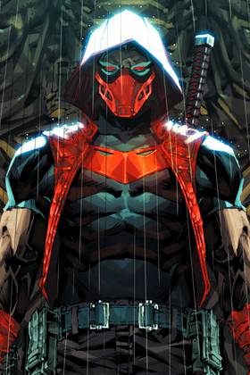 Jason Todd as Red Hood in DC Comic Art