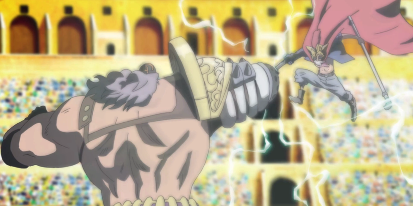 Jesus Burgess clashes powers with Luffy in One Piece-1