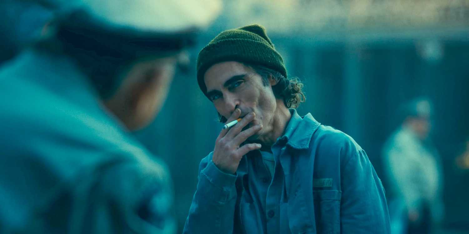 how many cigarettes did joker smoke in the movie (2019), Joker is having a cigarette while doing his iconic behind-the-curtains dance. He throws cigarette on the curtain and a hand can be seen picking it back up at Are cigarettes in film as