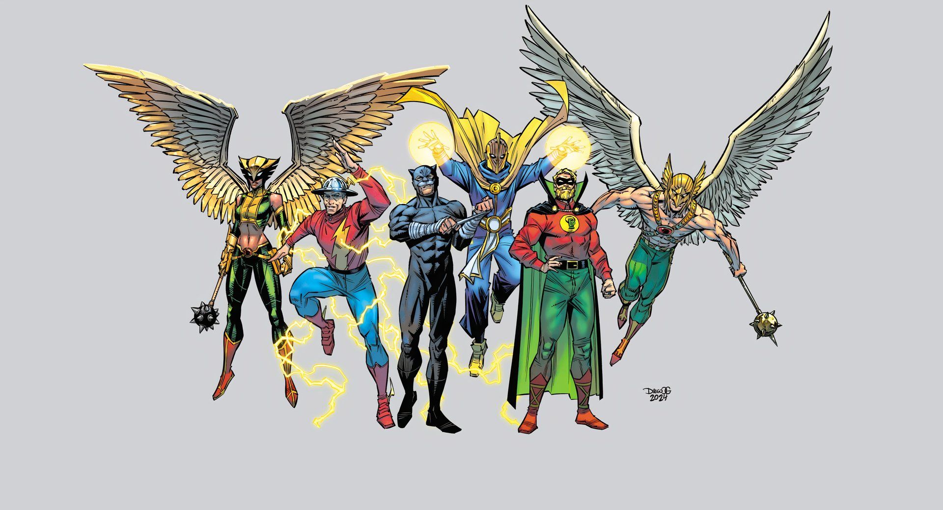 JSA's New Roster Revealed as New Series Unleashes the ORIGINAL Justice ...