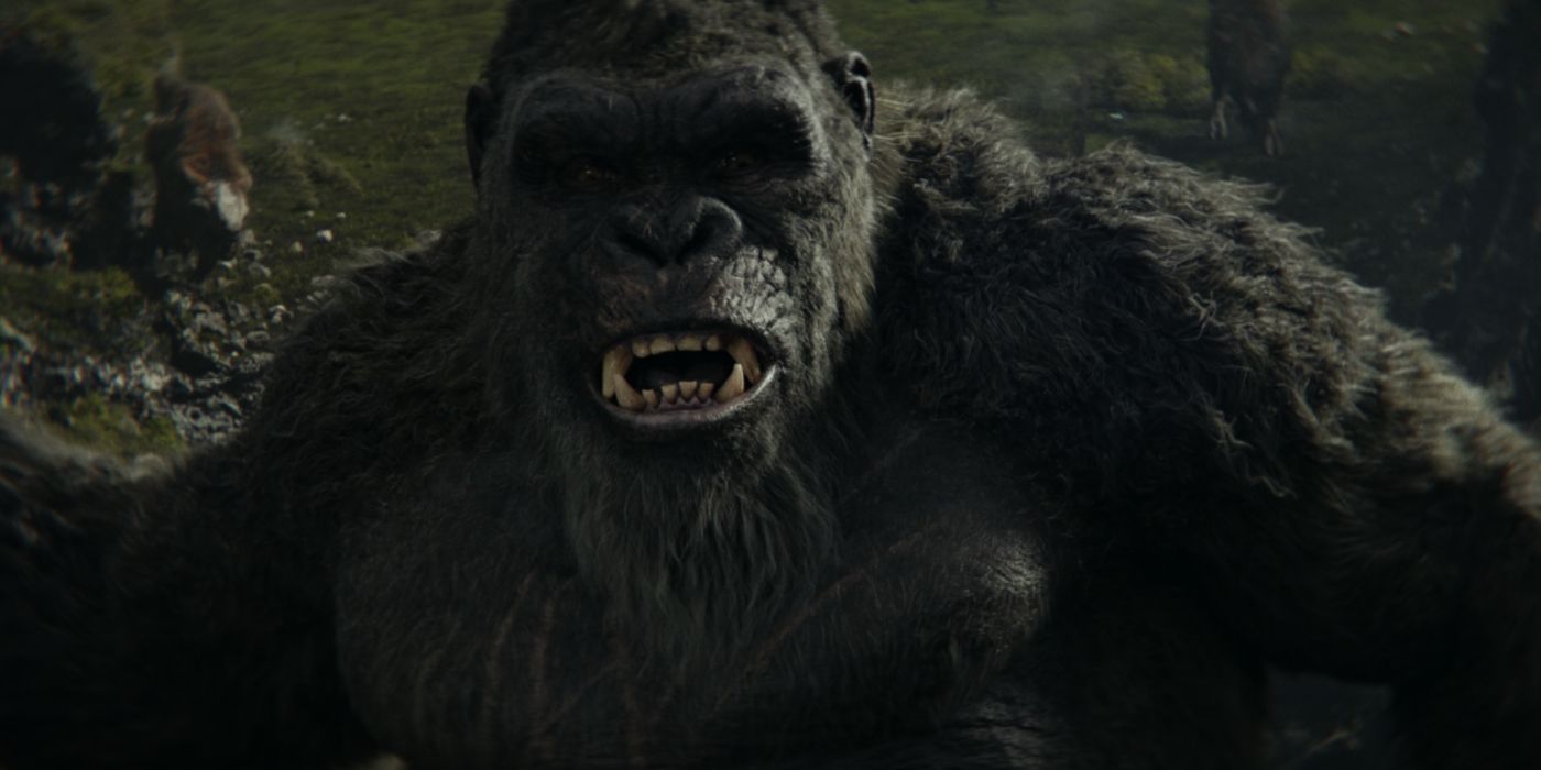 Kong jumping in The New Empire