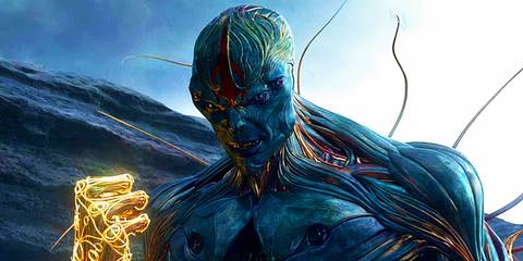 Kro showing off his powers in Eternals