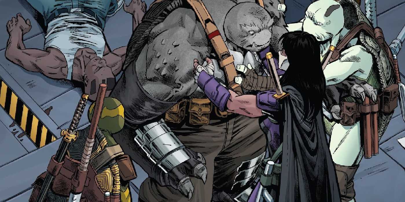2 Colorful Rocks LAST RONIN: TMNT's New Generation of Turtles Each Have Unique Powers ...