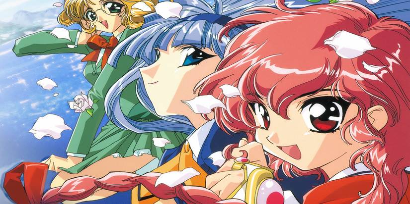 Visual of the main cast of Magic Knight Rayearth
