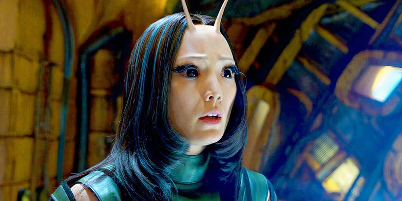 Mantis looking surprised in the MCU