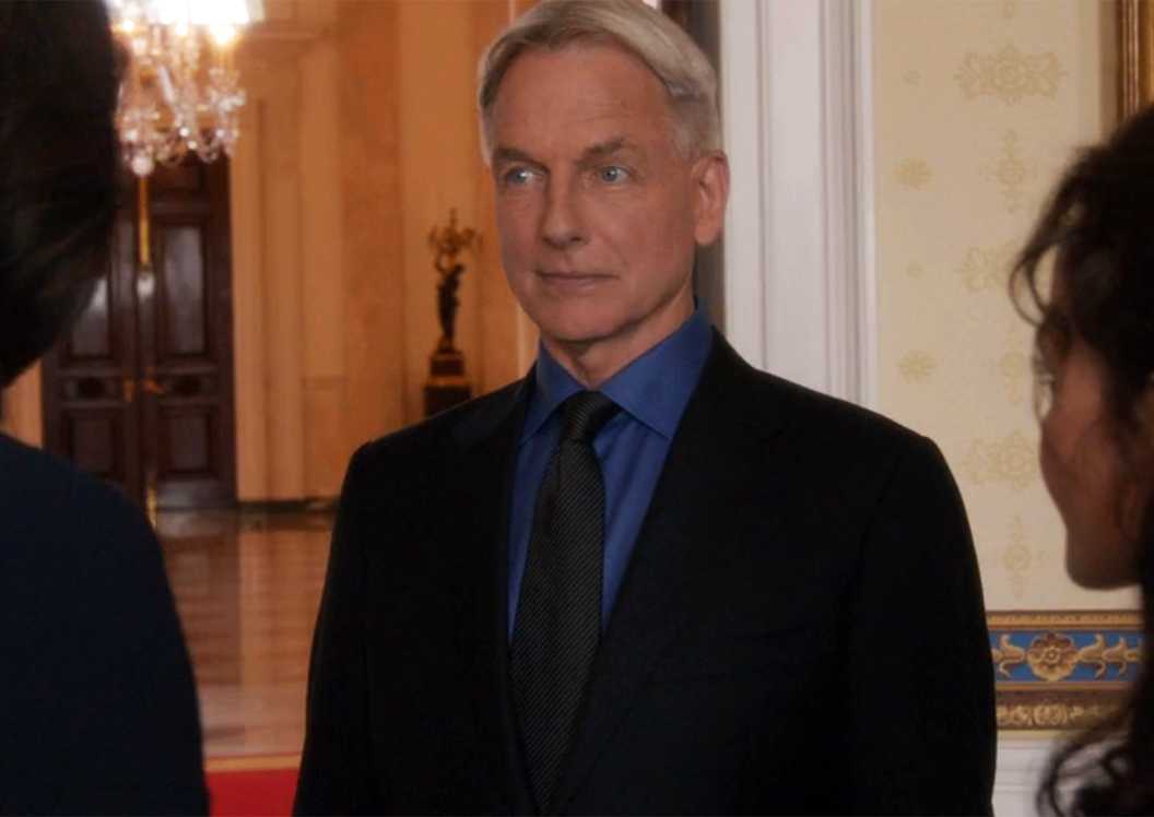 Mark Harmon as Gibbs in the White House in NCIS