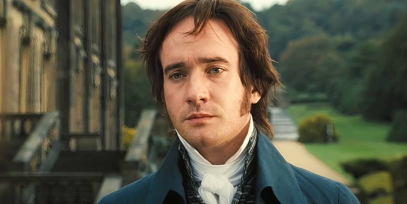 Matthew Macfadyen como Sr. Darcy em Orgulho e Preconceito.