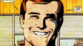 Maxwell Lord smiling in DC Comics