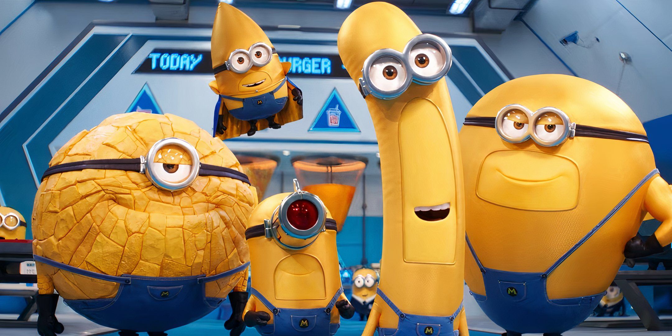 Mega Minions in AVL in Despicable Me 4