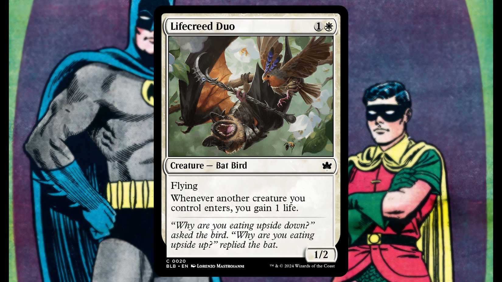 Batman & Robin Get a Stealth MtG Cameo with New Card Batman & Robin Get a Stealth MtG Cameo with New Card