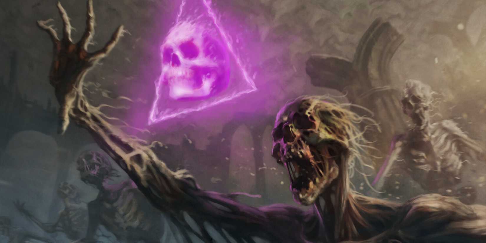 Myrkul's dead army in Magic the Gathering card art