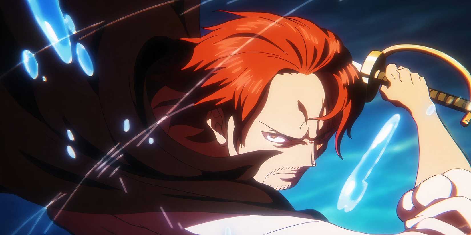 Shanks about to use Divine Departure