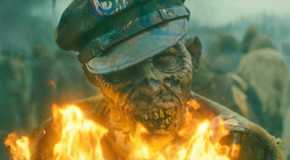 Flaming zombie from The Walking Dead: The Ones Who Live