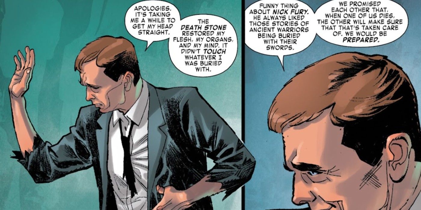 Phil Coulson's Official Resurrection Reveals He Was Buried with the ...