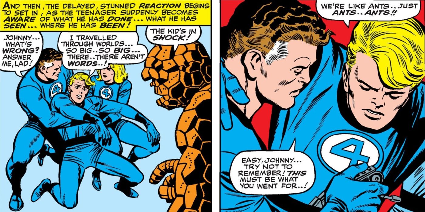 Reed Richards' First Victory Over Galactus Proves He's Not as Smart as ...