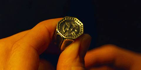 Ring with Dane Whitman's family seal in Eternals
