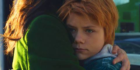 Sersi hugging Sprite in Eternals