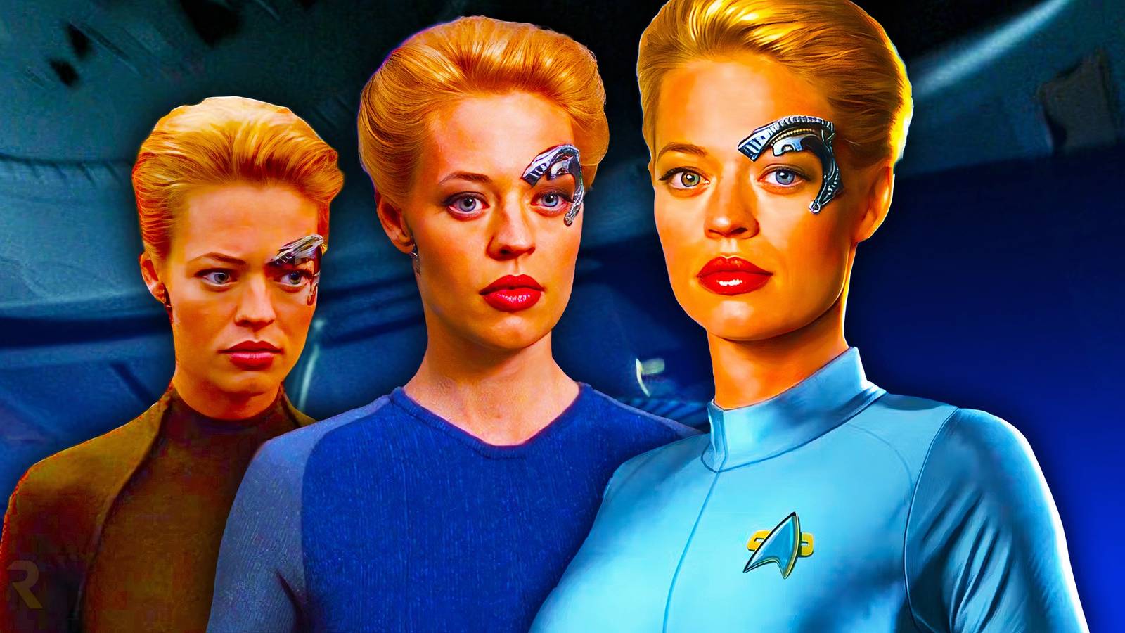 Jeri Ryan’s Seven Of Nine Star Trek: Voyager and Picard Uniforms Ranked ...