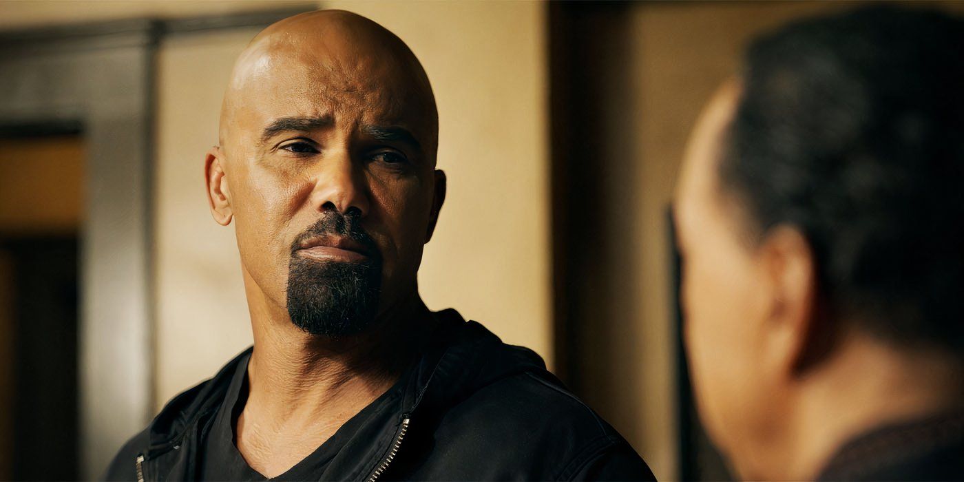 Shemar Moore looking sad as Hondo in SWAT season 7