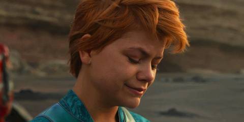 Sprite in her Eternals costume in Eternals