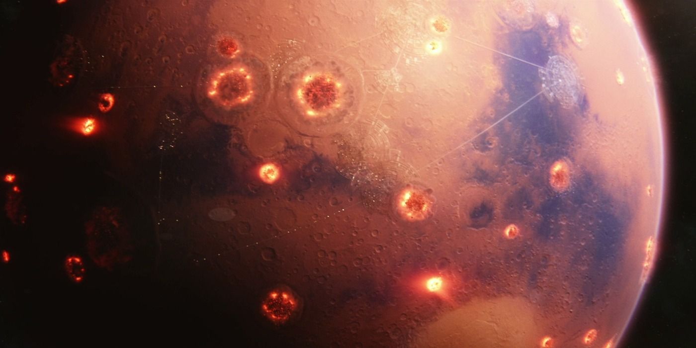 O Ataque a Marte em Star Trek: Picard.