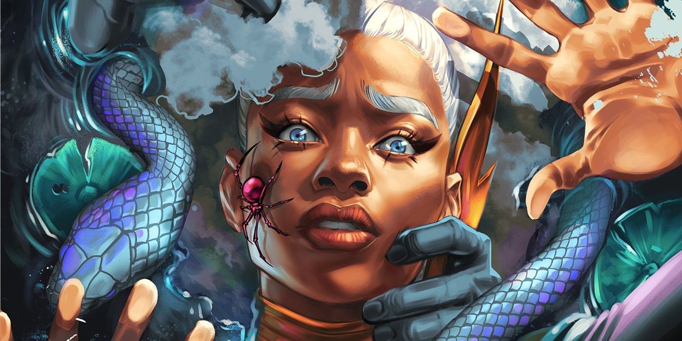 Storm trapped and surrounded by the supernatural