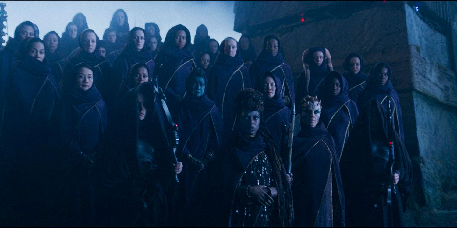 Brendok's coven of witches led by Mother Aniseya in The Acolyte season 1 episode 7