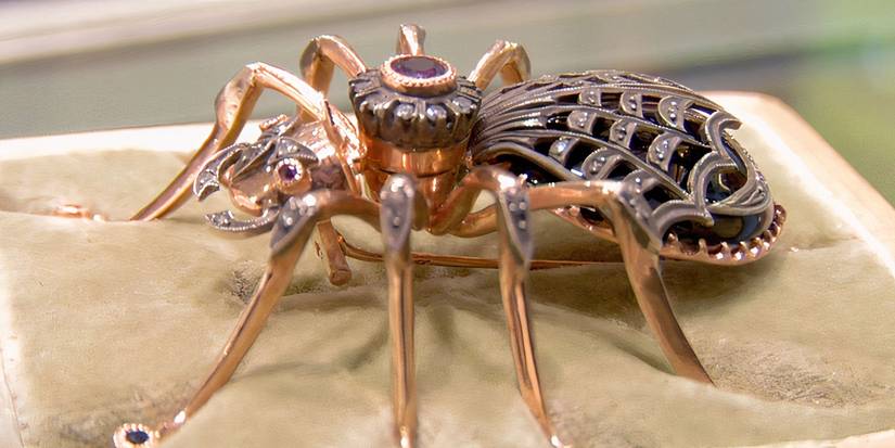 The Faberge spider brooch on Pawn Stars.