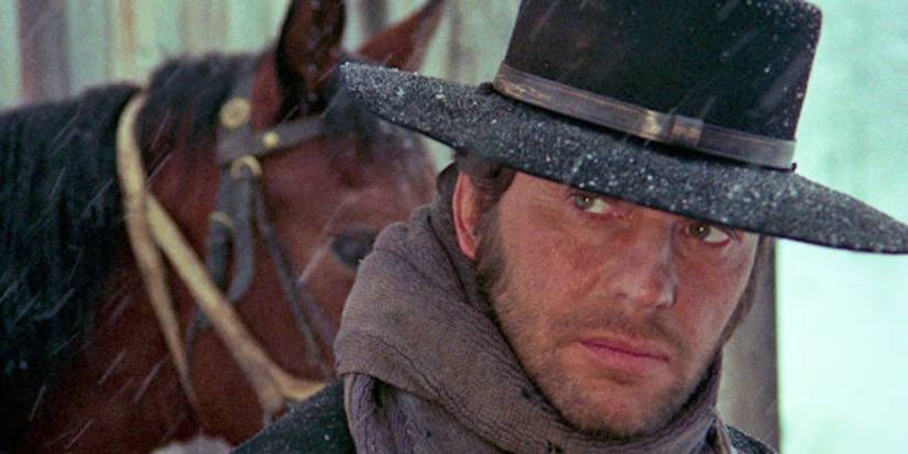 Jean-Louis Trintignant in The Great Silence 
