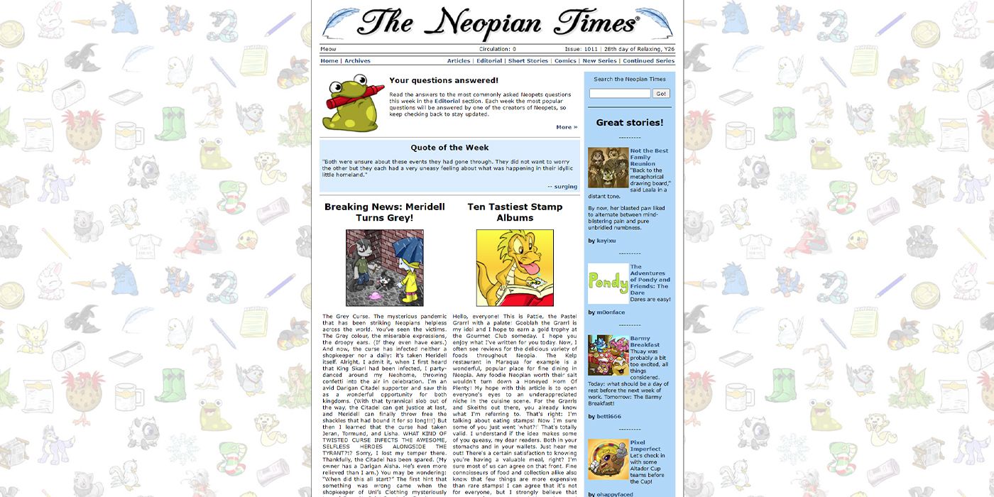 I Started Playing Neopets Again After 15 Years & It’s Not At All What I ...