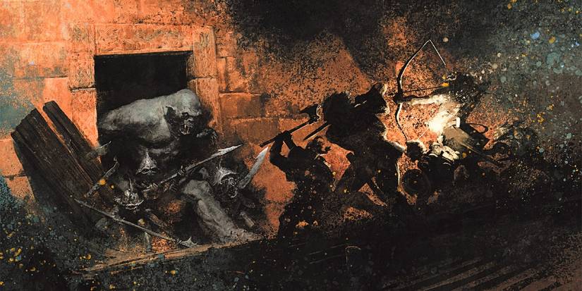 The One Ring RPG Moria Artwork