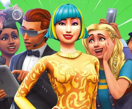 The Sims 4 - Get Famous - Знаменитость окружена обожающими поклонниками