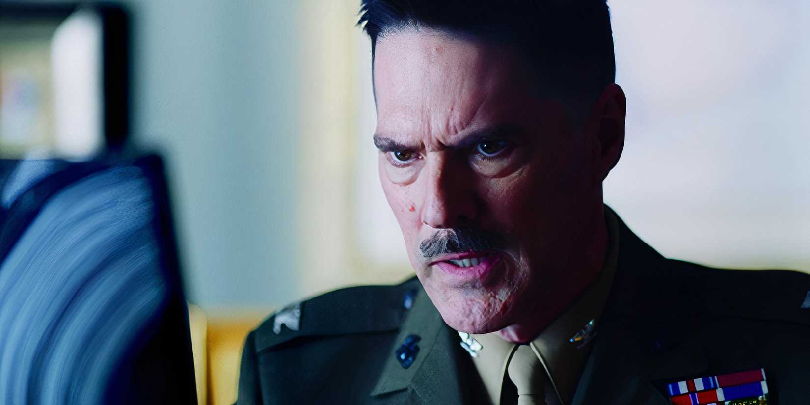 Thomas Gibson as an angry Colonel Branson in Shadow Wolves