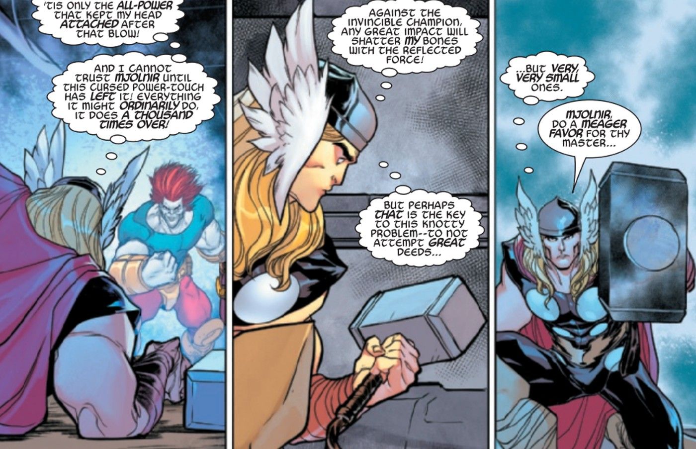 Thor Unlocks Mjolnir's 