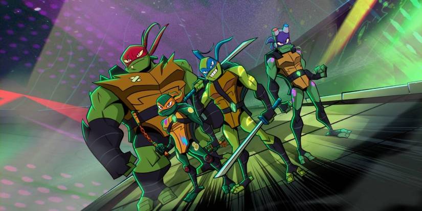 Tartarugas Ninja em Rise of the Teenage Mutant Ninja Turtles