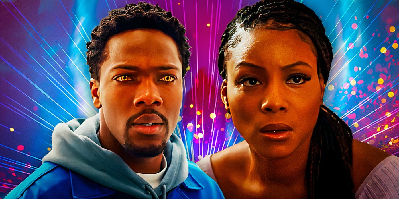 Тосин Коул в роли Майкла и Надин Миллс в роли Сабрины в Supacell