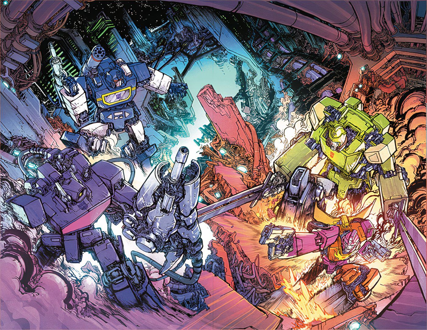 Two Transformers '86 Movie Icons Team-Up in SDCC Exclusive Art