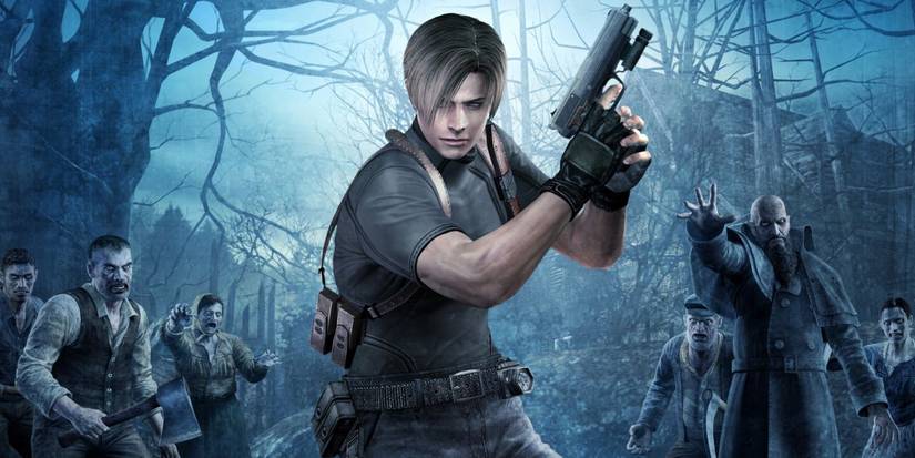 Leon S. Kennedy from Resident Evil 4 with his pistol