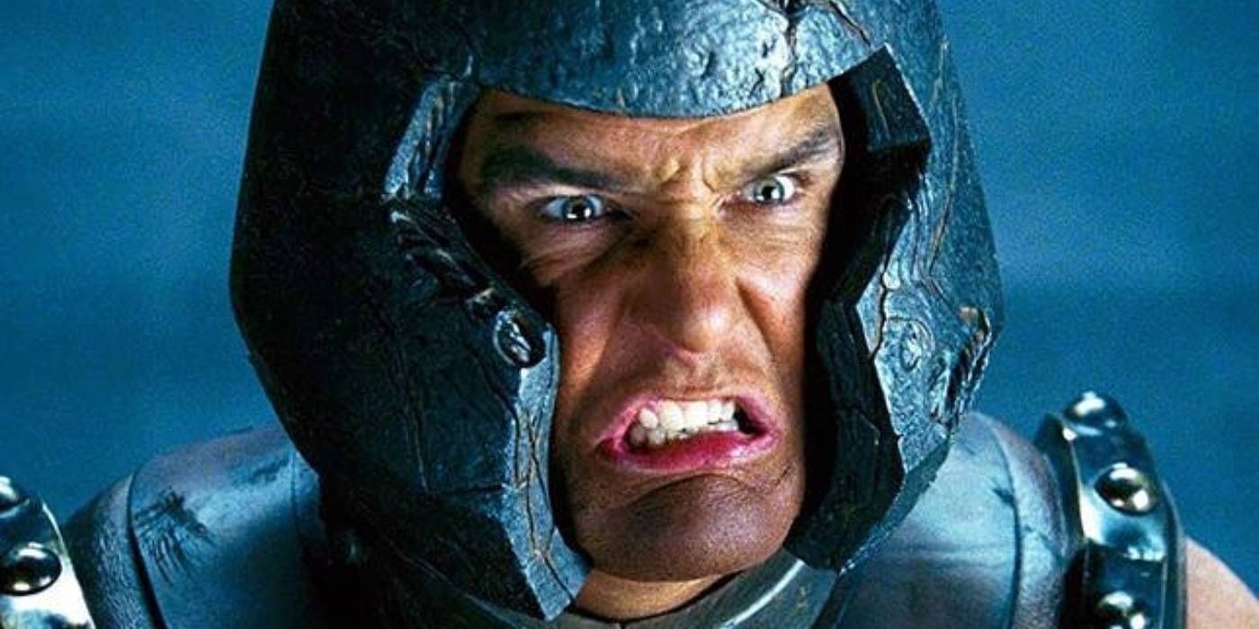 Vinnie Jones as Juggernaut in X-Men The Last Stand scowling